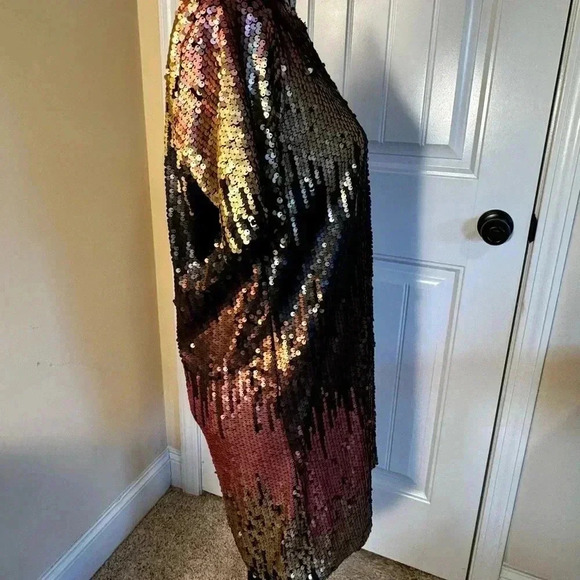 Ombré Sequined Dress - Picture 4 of 9